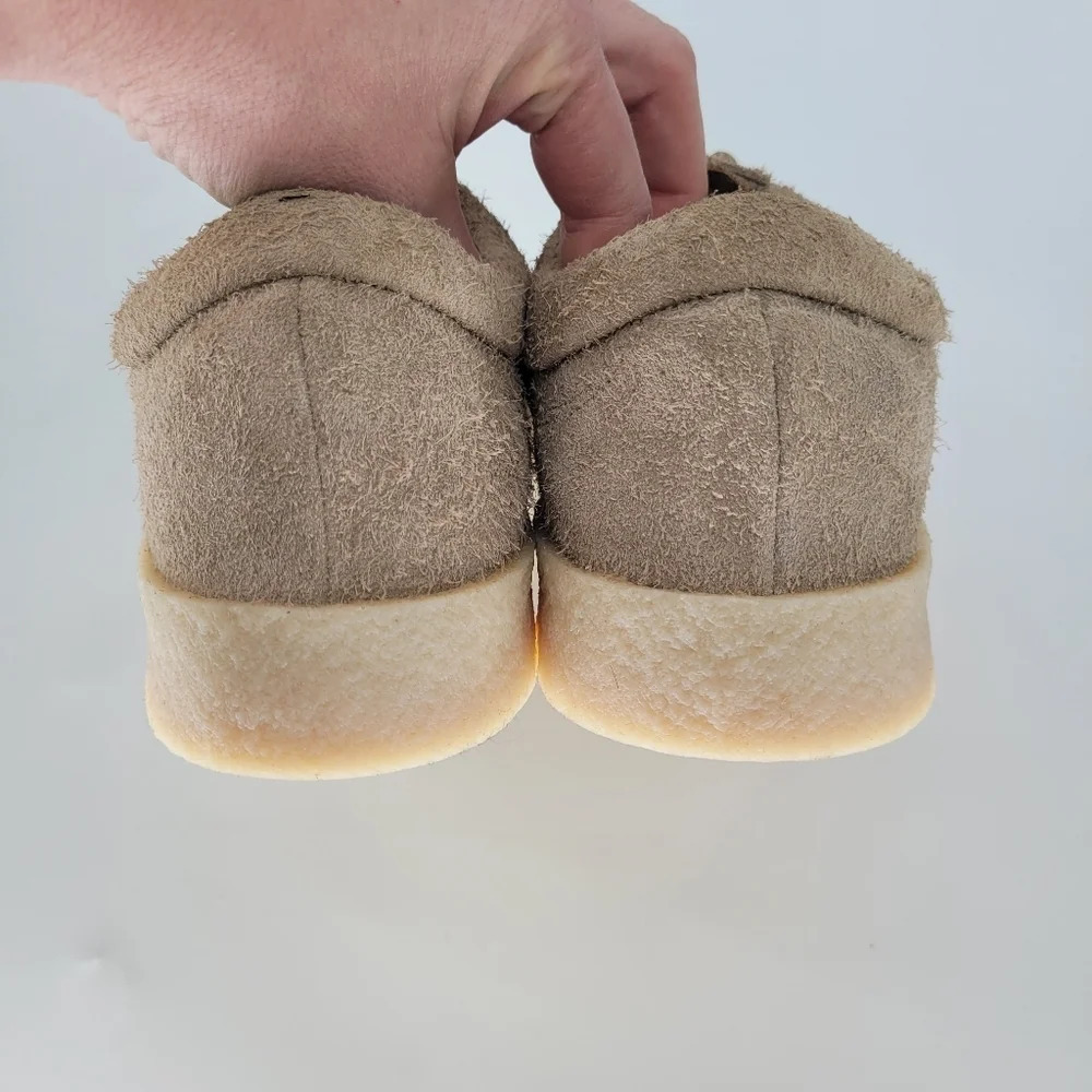 Yeezy season 6 crepe thick shaggy suede sneaker taupe mens 7.5 - Picture 5 of 8